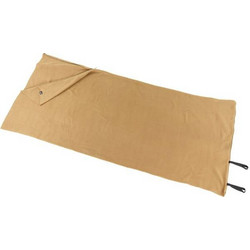 MFH Fleece Sleeping Bag Μονό Καφέ