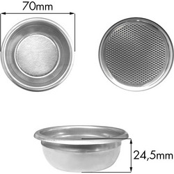 Faema Φίλτρο Καλάθι 14gr H24.5mm - D70mm