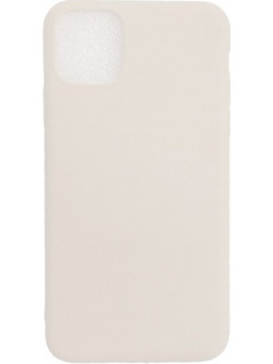 IPHONE 11 PRO MAX SILICONE CASE SOFT FLEXIBLE RUBBER COVER ΛΕΥΚΗ 100.322