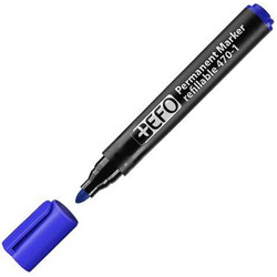EFO Μαρκαδόρος Ανεξίτηλος Κιβωτίων 470-1 F Μπλε 2-3mm