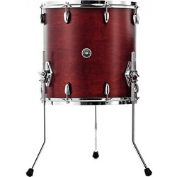 Gretsch Brooklyn Floor Tom, Satin Cherry Red - 18" x 16"
