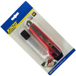 KINZO-79497 ΜΑΧΑΙΡΙ ΜΕ ΣΥΡΟΜΕΝΗ ΛΕΠΙΔΑ 18mm KINZO