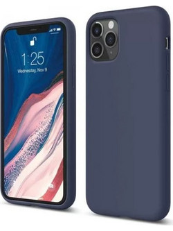 Θήκη Σιλικόνης Matt 1,2 mm Για Apple iPhone 12 Mini 5,4'' Μπλε
