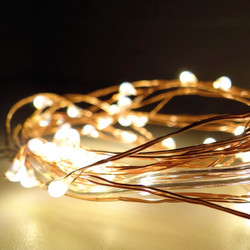 EDM 40 Χριστουγεννιάτικα Λαμπάκια LED Μπαταρίας Θερμά Λευκά 71335