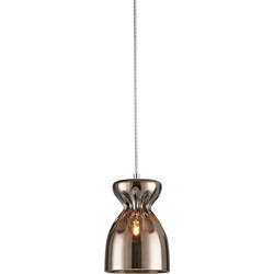 Home Lighting Domenico Κρεμαστό Φωτιστικό Οροφής Μονόφωτο Μπρονζέ 77-3716