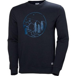 Helly Hansen F2F Cotton Sweater Ανδρικό Αθλητικό Φούτερ Navy Μπλε 62933-597