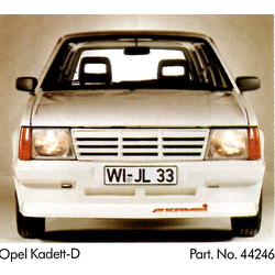 Σποιλερ Εμπροσθιο Opel Kadett D