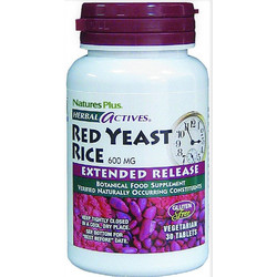 Nature's Plus Red Yeast Rice 600mg 30 Ταμπλέτες