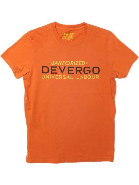 Devergo 1D21SS4027SS0106 43 MEN T-SHIRT ORANGE