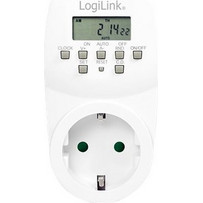 LogiLink Digital Time Switch, White (ET0007)