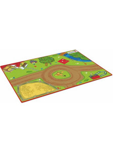 Schleich Παιδικό Χαλί Farm World 133 x 92 cm