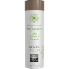 Shiatsu Edible Coconut & Pineapple Luxury Body Oil 75ml