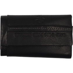 Beverly Hills Polo Club BH-1567 Δέρμα Κλειδοθήκη για 12 κλειδιά μαύρη