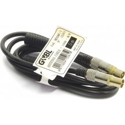 G&BL Καλώδιο Κεραίας Coax Male to Coax Female 5m Black 15689