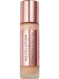 Makeup Revolution Conceal & Define Full Coverage F9 Liquid Foundation 23ml