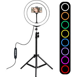 Puluz PKT3044 RGB με Τρίποδο 26cm