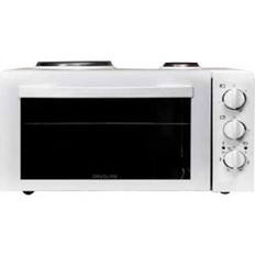Davoline Star 3506 White Ηλεκτρικό Φουρνάκι 38lt με 2 Εστίες και Grill