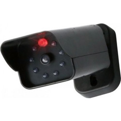 Dummy Camera Black Απομίμηση Κάμερας Ασφαλείας QL2-F5