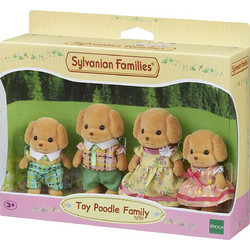 Sylvanian Families Toy Poodle Family