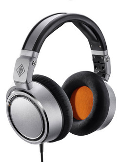 Neumann NDH-20 Ενσύρματα Ακουστικά Studio Over Ear Μαύρα Ασημί