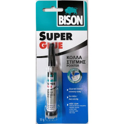ΚΟΛΛΑ ΣΤΙΓΜΗΣ BISON SUPER GLUE CONTROL POINTER 10gr 6313780