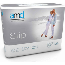 AMD Slip Maxi+ XLarge Πάνες Ακράτειας 5 Σταγόνες 20τμχ