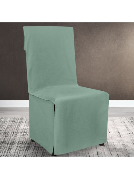 Κάλυμμα Καρέκλας Μονόχρωμο Renas 248 Olive Lino Home Λαδί