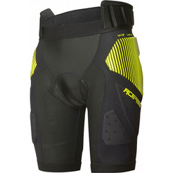 Acerbis Shorts Soft Rush Black/Yellow Προστατευτικό Σορτς