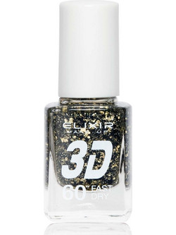 Elixir Fast Dry 3D 258 Glitter Βερνίκι Νυχιών Μακράς Διαρκείας Quick Dry 13ml