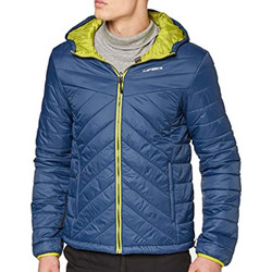 Icepeak Varuna Downlook Αθλητικό Ανδρικό Μπουφάν Χειμωνιάτικο Puffer Μπλε 56216815-385