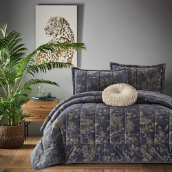 Γαρύφαλλο Πάπλωμα Υπέρδιπλο 220x240 Elegant Gold