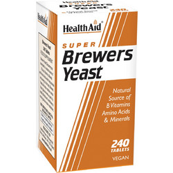 Health Aid Super Brewers Yeast 240 Ταμπλέτες