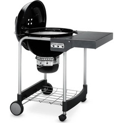 Weber Performer Touch-N-Go GBS Ανοξείδωτη Ψησταριά Κάρβουνου Στρογγυλή με Καπάκι και Ρόδες Επιφάνειας 57cm