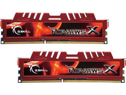 G.Skill RipjawsX 16GB (2X8GB) DDR3 RAM 1600MHz Red