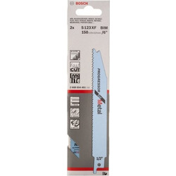 ΛΑΜΑ BOSCH ΣΠΑΘΟΣΕΓΑΣ ΜΕΤΑΛΛΟΥ S123XF 150mm 2ΤΕΜΑΧΙΑ 2608654401