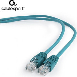 Cablexpert U/UTP Cat.5e Καλώδιο Δικτύου Ethernet 0.25m Green