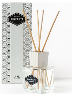 Αρωματικό Χώρου Lino Bianco Λευκό Belforte Fragranze Italiane (Μέγεθος - 200ml)