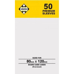 Premium Boardgame Sleeves 80x120mm 50pcs (Gold)