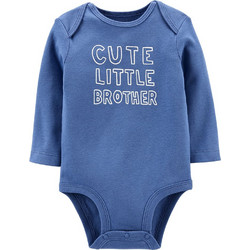 Carter's Φορμάκι Εσώρουχο Μακρυμάνικο για Αγόρι Μπλε 1M008610