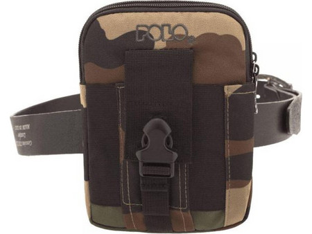 Polo Horizon Belt Ανδρικό Τσαντάκι Μέσης Χακί 9-08-010-42