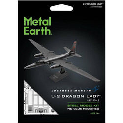 Metal Earth U-2 Dragon Lady Συναρμολογούμενο Μεταλλικό Μοντέλο Αεροπλάνου