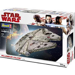 Revell Millennium Falcon Συναρμολογούμενο Πλαστικό Μοντέλο Διαστημικού Οχήματος 1:72