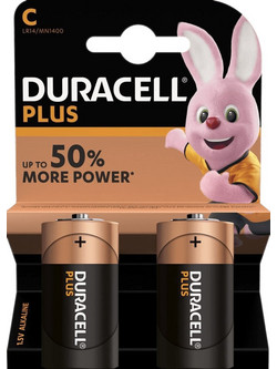 Duracell Plus Power C 2τμχ