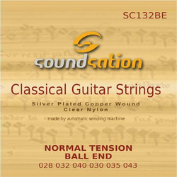 Soundsation SC132BE Σετ 6 Χορδές Κλασικής Κιθάρας Nylon 28-43" Normal Tension