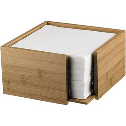 Χαρτοπετσετοθήκη Bamboo 19x19x10cm Leone c375082