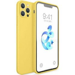 Bodycell Square Liquid Back Cover Yellow (iPhone 13 Pro)
