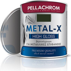 Pellachrom Metal-X Βερνικόχρωμα Μετάλλου 264 Πράσινο Gloss 0.75lt