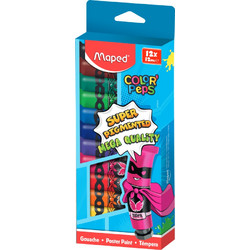 Maped Color'Peps Τέμπερες σε Σωληνάριο 12ml Poster Colours 12τμχ Πολύχρωμο 810510