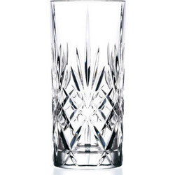 RCR Crystal Σετ Ποτήρια Νερού Κρυστάλλινα Melodia 360ml 6τμχ 0802121