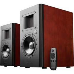 Edifier Airpulse A200 Cherry Αυτοενισχυόμενα Ηχεία με Bluetooth 130W Κόκκινα (Ζεύγος)